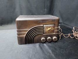 1940s Northern Electric Baby Champ Rainbow BC Shortwave Tube Radio Model... - $99.99