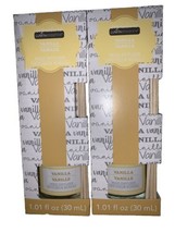 2PC Signature Luminescence Vanilla Reed Diffuser 7 - 5.5&quot; Sticks 1.01 fl oz - £14.93 GBP