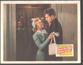 When My Baby Smiles At Me 11&quot;x14&quot; Lobby Card #4 Betty Grable Dan Dailey - £36.27 GBP