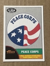 2010 Topps Heritage News Flashbacks Peace Corps #NF1 - £1.53 GBP