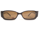 MDX Eyeglasses Frames MDX S3240 010 Brown Purple with Clip On Lenses 48-... - $74.67