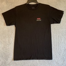 Mens Black VANS x SANTA CRUZ Classic Fit Graphic T-Shirt Size Small - $9.90