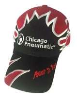 CHICAGO PNEUMATIC BASEBALL CAP HAT ADULT ADJUSTABLE Racing Flames Power ... - $9.89