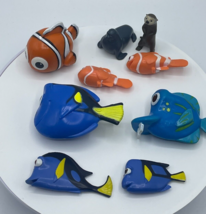 Disney Pixar Finding Nemo PVC Figure Lot Finding Dory Pink Octopus Fish Toys - £11.20 GBP