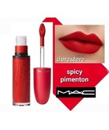 MAC Aute Cuture Lipstick Retro Matte Liquid Lipcolour .17 oz SPICY PIMENTON - £21.88 GBP