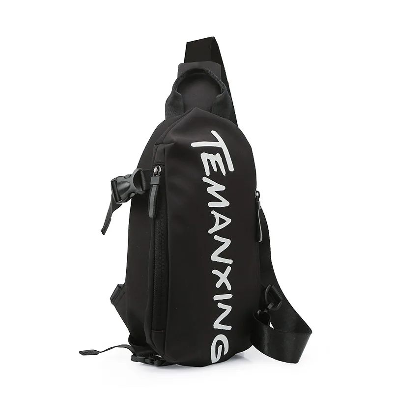 Chest Bag Crossbody Backpack Waterproof Oxford Cloth Shoulder Bag Men Wo... - £14.95 GBP