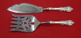 Sir Christopher by Wallace Sterling Silver Fish Serving Set 2 Piece Custom HHWS - $132.76