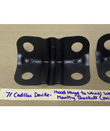 OEM 71 Cadillac Deville  HOOD HINGE TO WHEEL WELL MOUNTING BRACKETS - PAIR - $135.66 CAD