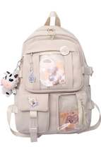 Design , Multi-Compartment, with accessories , Korean Style , School Bag - £140.68 GBP