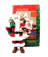Clothique Possible Dreams Nick&#39;s Nook 4209 Santa&#39;s A List Christmas Figu... - £35.59 GBP