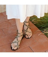 Jenni Kayne Pony Hair Strappy Sandals in Cheetah Size 38 US 8 NEW - $173.25
