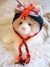 Cincinnati BENGALS Handmade Football Cat Hat - £11.99 GBP