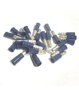 ( 25 Pieces ) CARQUEST STP163 Blue Male Bullet Terminal 16-14 ga. .156&quot; - $17.61 CAD