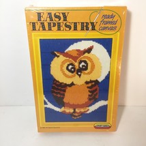 New OWL Sealed  Vintage Spears Easy Tapestry Kit with Frame Wools Needlework FUN - £15.81 GBP