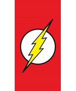 DC Comics Flash Logo Justice League Beach Towel 30x60 - £10.22 GBP