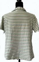 Ladies Striped Polo Shirt, Just Sixteen, 95% Cotton, 5% Spandex, 2X - $14.97