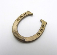 Clue Master Detective Weapon Horseshoe Brass Replacement Part Game Piece... - $6.92
