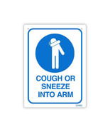 Durus Cough or Sneeze into Arm Wall Sign - Standard - £29.20 GBP