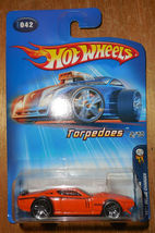 2005 Hot Wheels Torpedoes 1st Edition 2/10 &quot;&#39;71 Dodge Charger&quot; In Sealed Package - £2.35 GBP