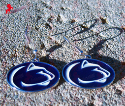 University of Pennsylvania State Dangle Earrings, Sports Earrings - Coll... - £3.10 GBP