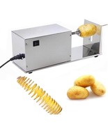 Commercial Electric Potato Slicer Tornado Potatoes Spiral Cutter French Fry - $123.54