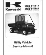 1993-2000 Kawasaki Mule 2510 / Mule 2520 ( KAF620 ) UTV Service Manual CD - $12.99