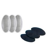 Foot Egg File Professional Replacement Emery Pads Blades - £11.08 GBP