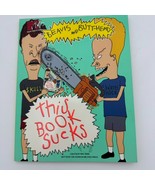 Vintage 1993 Beavis and Butthead This Book Sucks MTV Mike Judge - $16.40 CAD