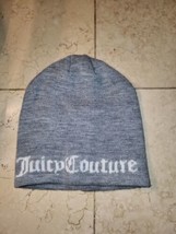 Juicy Couture Women&#39;s Gray/White Beanie - One Size Fits Most, Retro - £14.63 GBP