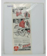 Napoleon and Uncle Elby Print Ad for Red Heart Dog Food Vintage - $141.27 MXN