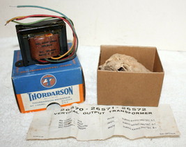 Vintage Thordarson 26s71 Vertical 7500 ohm Audio Output Transformer ~ NIB - $49.99