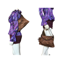 Alfred Durante Small Brown Hobo Bag - $65.00