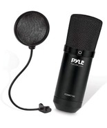 Pyle Pdmikt100 Usb Microphone Podcast Recording Kit: Audio Cardioid Cond... - $103.98