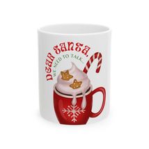 Dear Santa We Need to Talk Coffee Mug Christmas Mug Holiday Gift Cute Mug - $264.68 MXN+