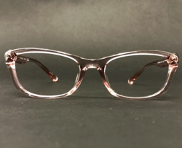 Coach Brille Rahmen HC 6164u 5575 Rosa Durchsichtig Cat Eye Voll Felge 53-18-140 - £55.50 GBP