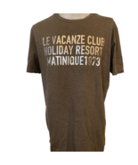Matinique Taupe &#39;Le Vacanze Club Holiday Resort&#39; T-Shirt, Men&#39;s Size XXL - $13.02 CAD