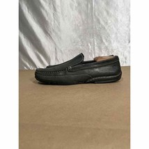 Rockport Leather Driving Loafers Men Sz 9 W Comfort Casual Shoe Slip On Gray - £19.87 GBP