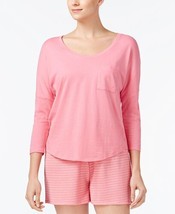 Nautica Womens Sleepwear Pocket Pajama Top Only,1-Piece,Size X-Small,Pink - £18.94 GBP