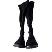 Lizbeth Women’s Black Over-the-Knee Sock Boots Size 6M - $47.52