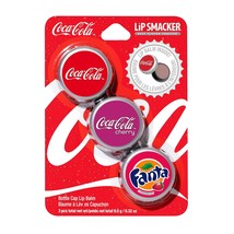 Lip Smacker Coca Cola Bottle Cap - Trio Pack - £19.17 GBP
