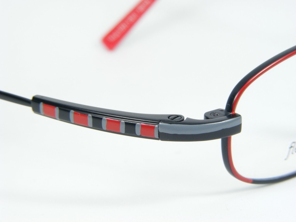 Vistan Flextan Kids 1213 1 RED /BLACK /GREY-BLUE EYEGLASSES 40-19-125mm (NOTES) Item image 5