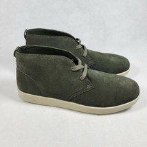 Vintage RARE Cadillac Chukka boots green suede leather u.s. size 9 New  - £47.94 GBP