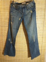 Baby Phat Women&#39;s Juniors Jeans Denim Blue Sz 11 Low Rise Cotton 32 x 34... - $6.70 CAD