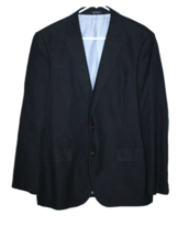 Stafford Men&#39;s Blue Regular Fit Sport Coat Blazer Jacket SIZE 42R - £28.74 GBP