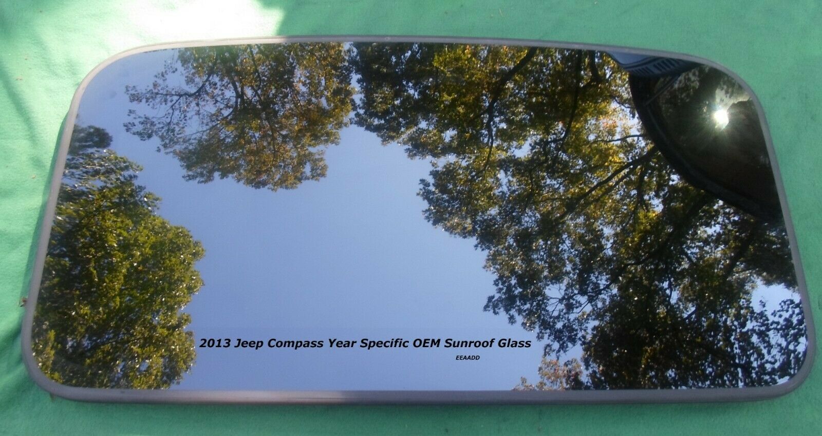 2013 JEEP COMPASS YEAR SPECIFIC SUNROOF GLASS NO ACCIDENT OEM FREE SHIPPING - £130.53 GBP