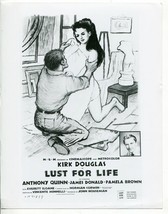 Lust For Life-Kirk Douglas-B&amp;W-Still-VG - $33.95