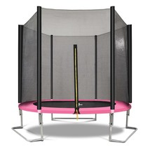 YC 8FT Trampoline Net - Pink/Black - £166.98 GBP