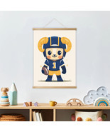 Ronnie the Rammin Ram Wood Frame Hanger by Dancing Littles Jungle - $39.99