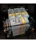 FULL PRINT Realistic Prop Money New Fake 100,000 Dollar Bills REAL CASH ... - $64.38