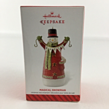 Hallmark Keepsake Christmas Tree Ornament Magical Snowman 2014 New - $21.73